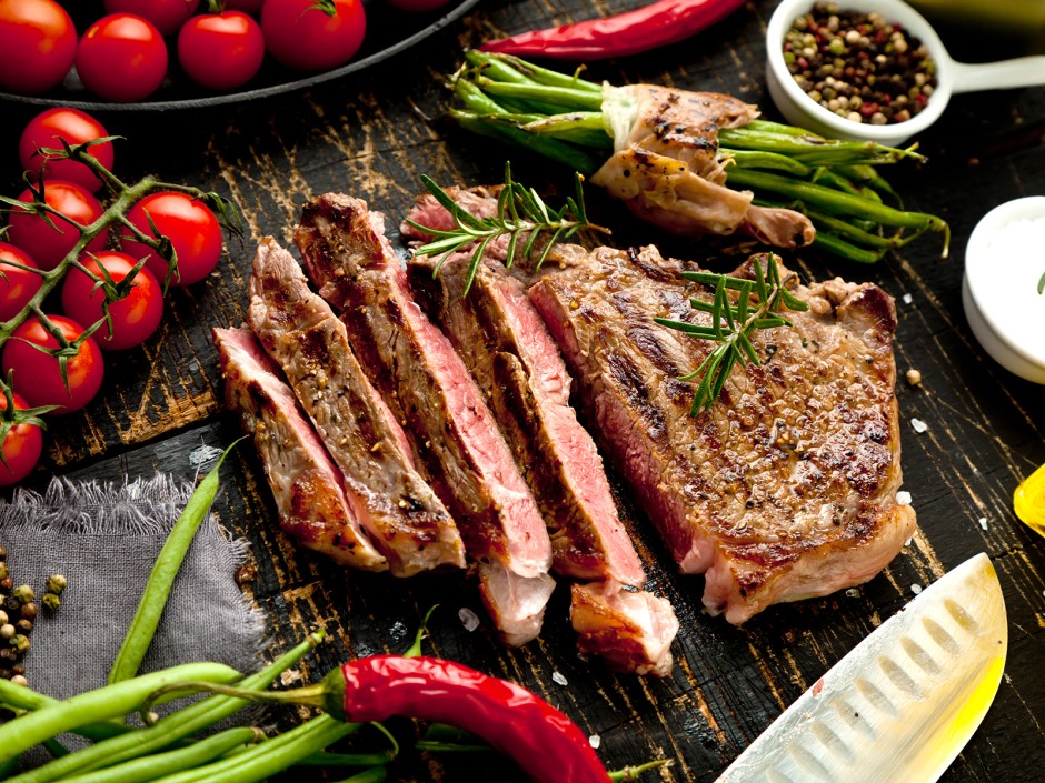 Fleisch kochen