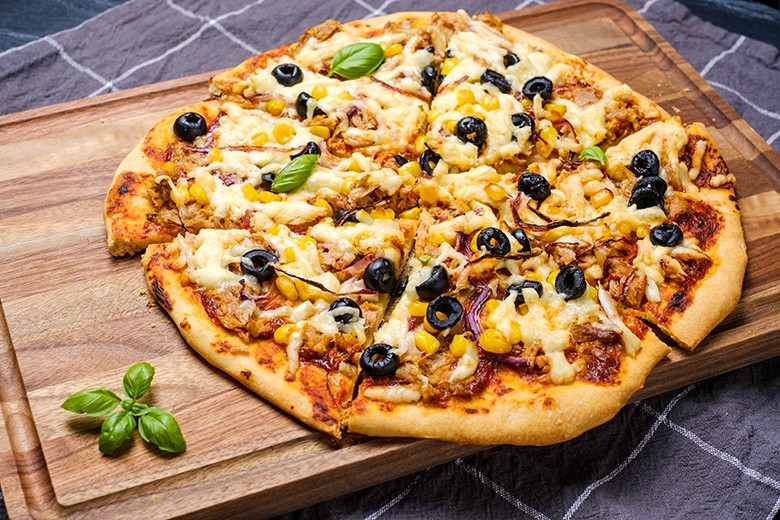 Thunfisch- Pizzaboden Fit Trio Food Fitness Blog aus Hamburg