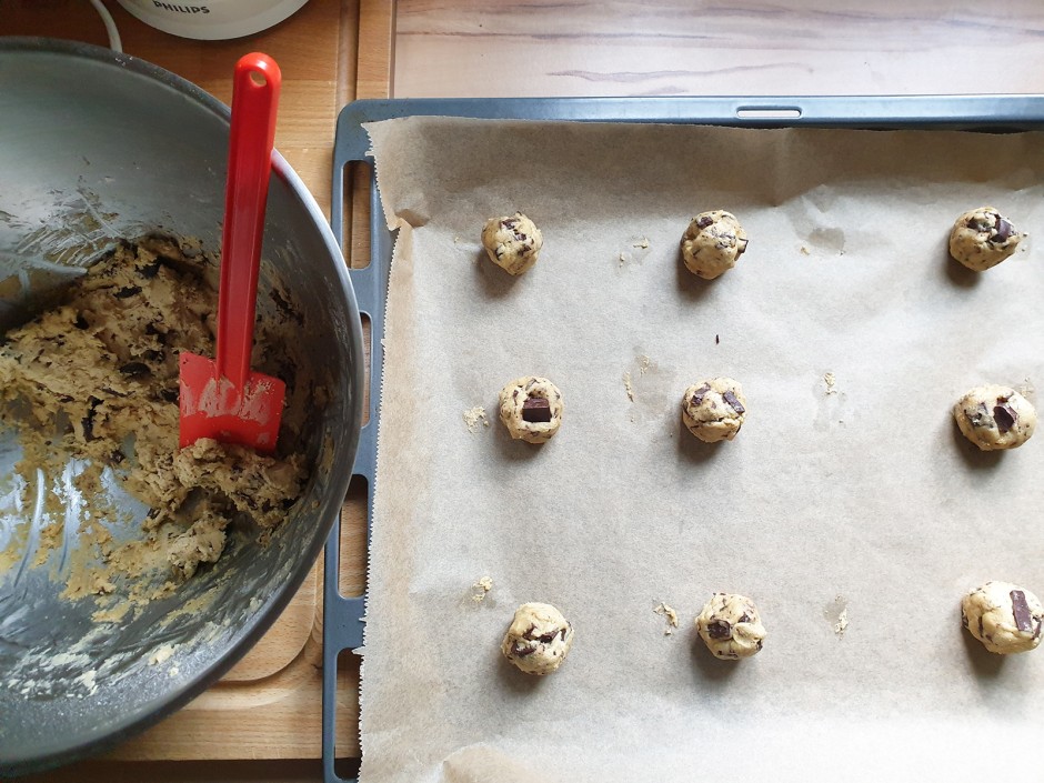 Cookies mit Marshmallows