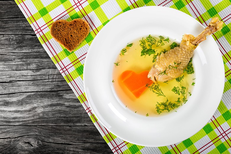Die gesunde Hühnersuppe
