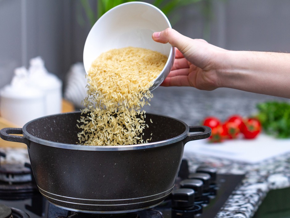 Reis kochen