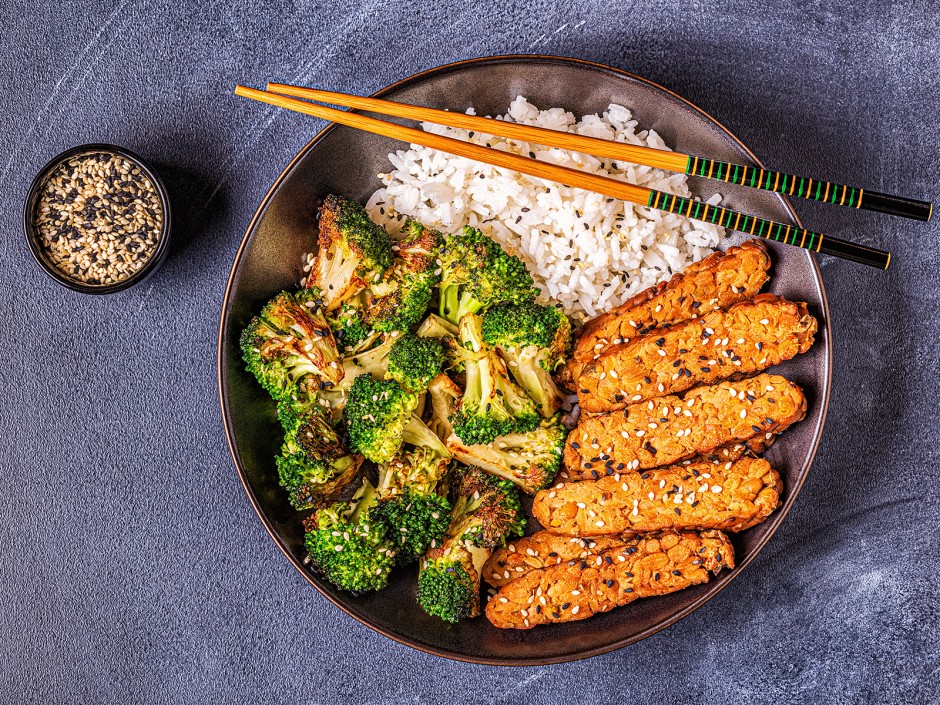 Tempeh - Fermentierter Fleischersatz