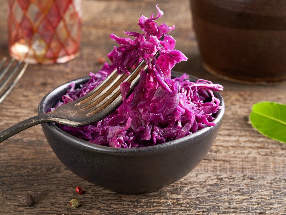 Fermentiertes Rotkraut