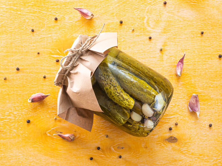 Fermentierte Gurken