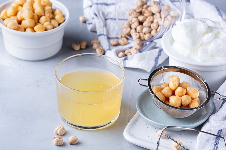 Aquafaba - Veganer Eischnee aus Kichererbsenwasser