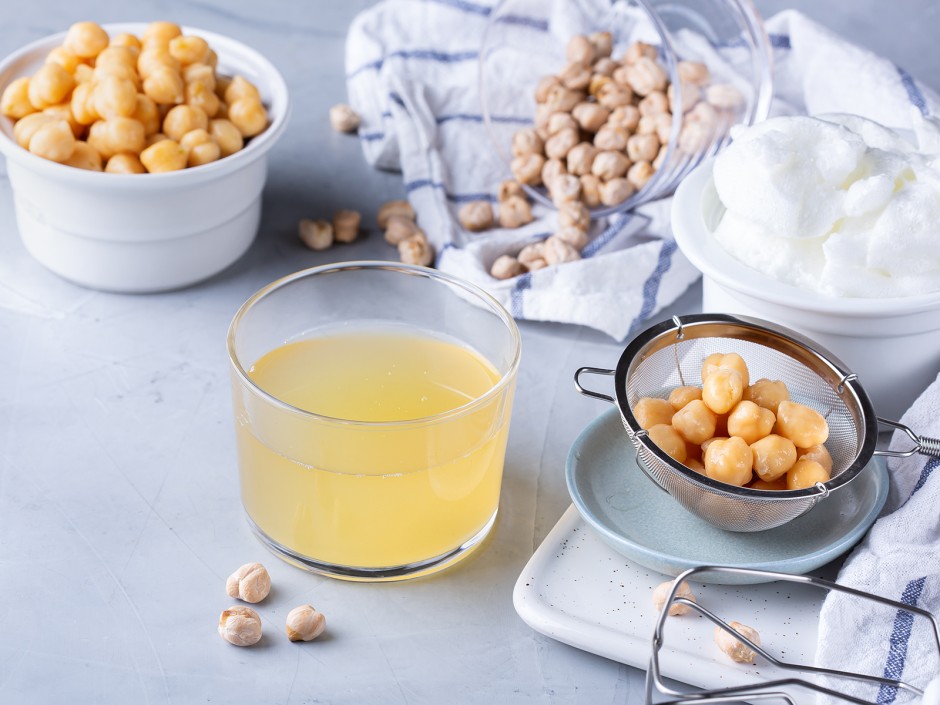 Aquafaba - Veganer Eischnee aus Kichererbsenwasser