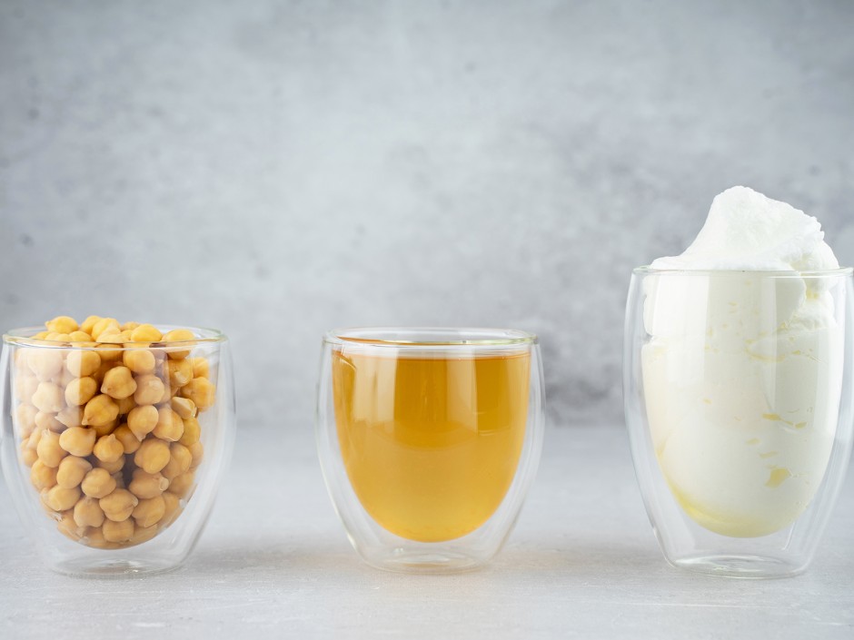 Aquafaba - Veganer Eischnee aus Kichererbsenwasser