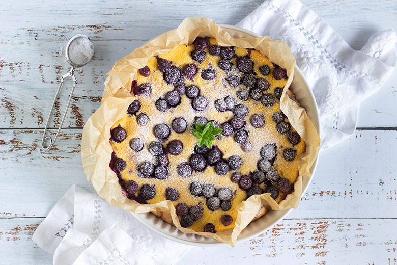 Heidelbeer-Clafoutis