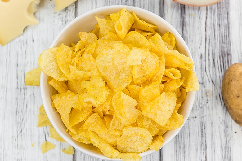 Chips länger knusprig halten