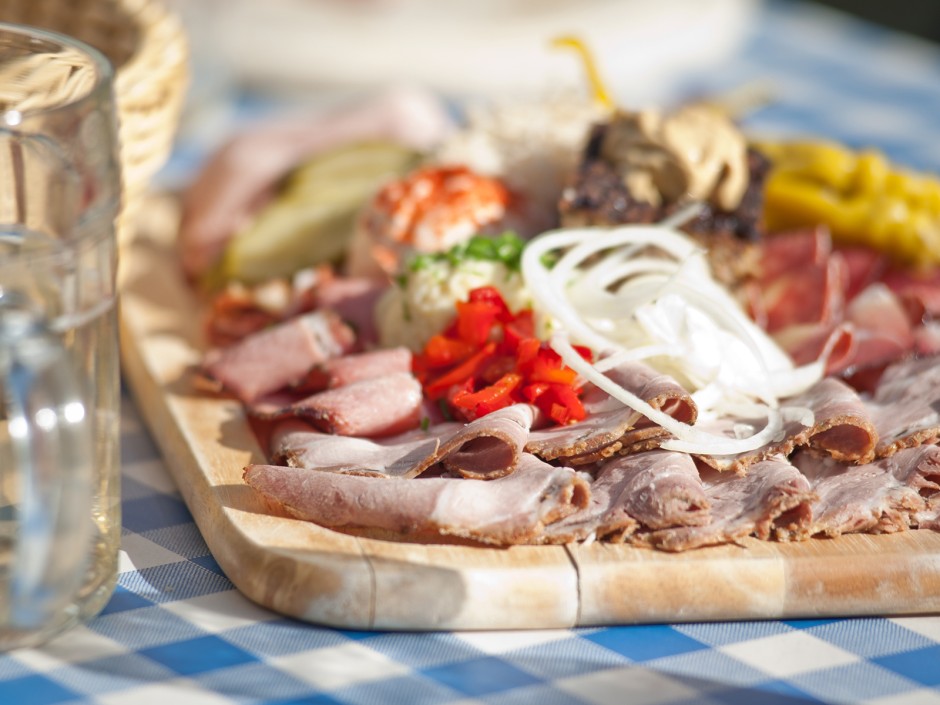 Eine gschmackige Brettljause