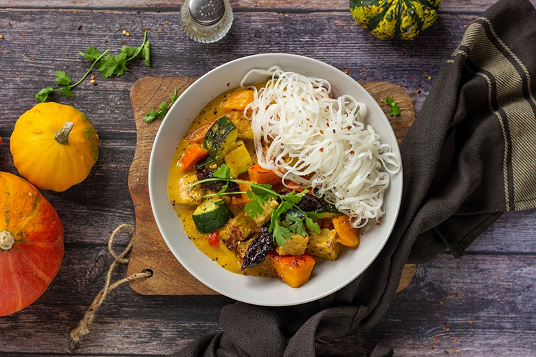 Herbstliches Curry mit Kürbis