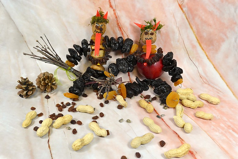 Der Zwetschkenkrampus zum Nikolausabend