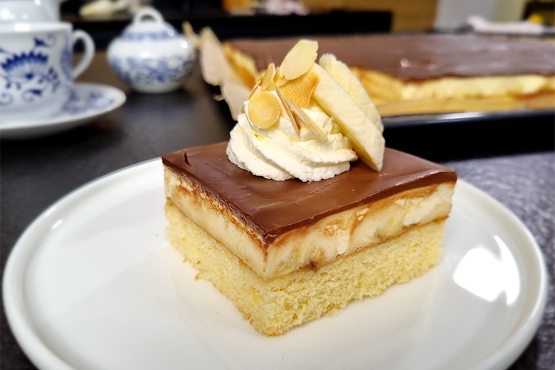 Bananenschnitte
