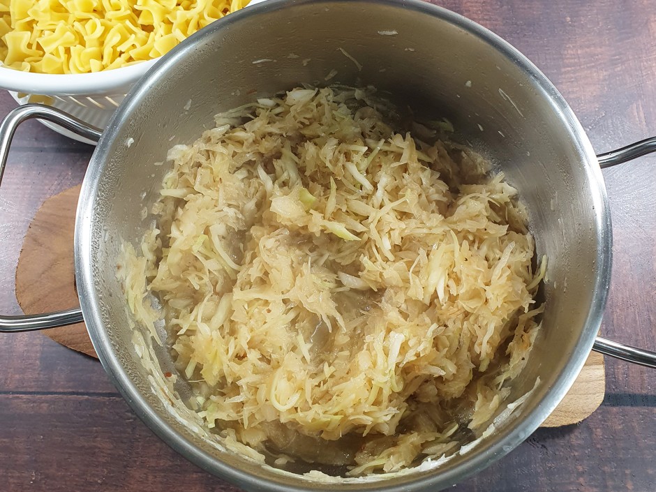 Krautfleckerl ohne Zucker