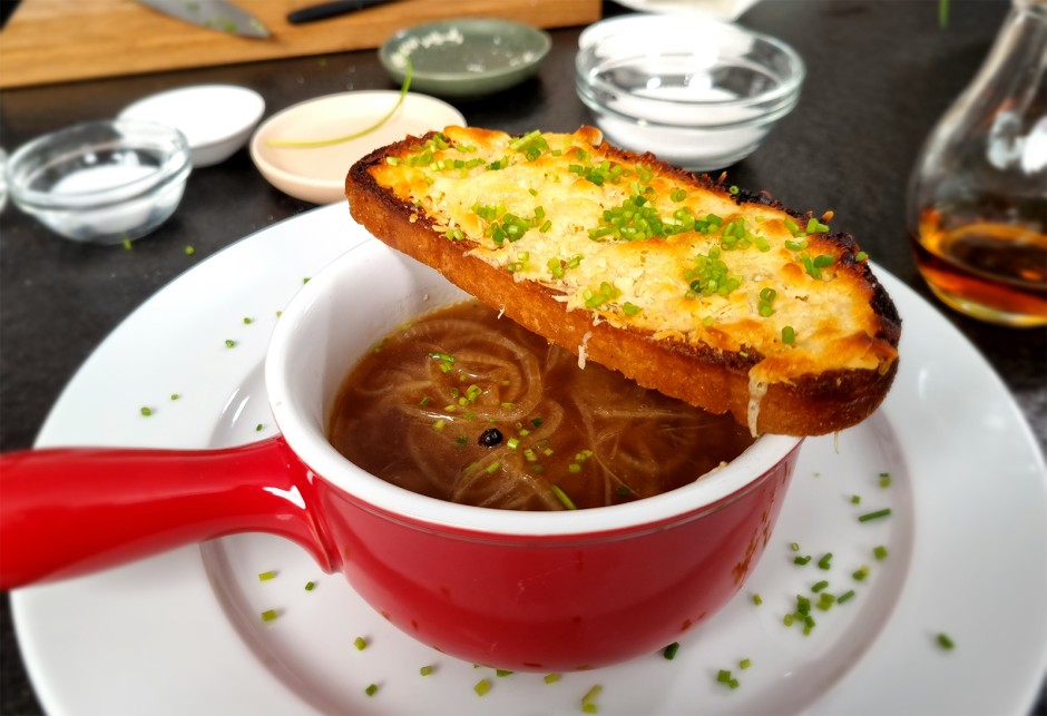 Französische Zwiebelsuppe