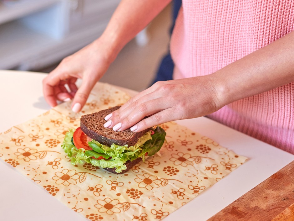 Bienenwachstücher, für die plastikfreie Jause