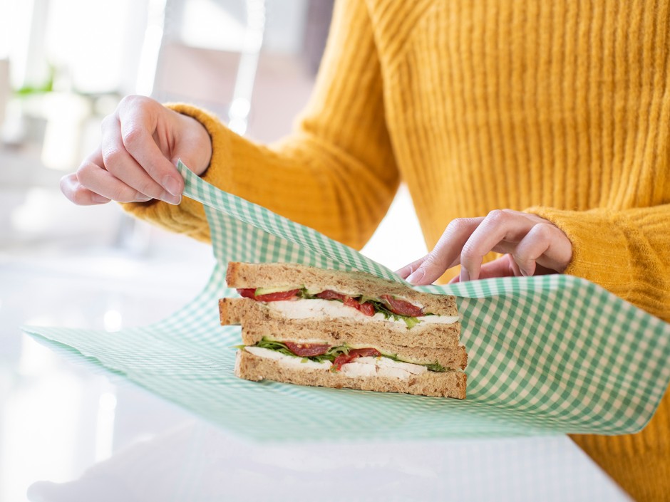 Bienenwachstücher, für die plastikfreie Jause