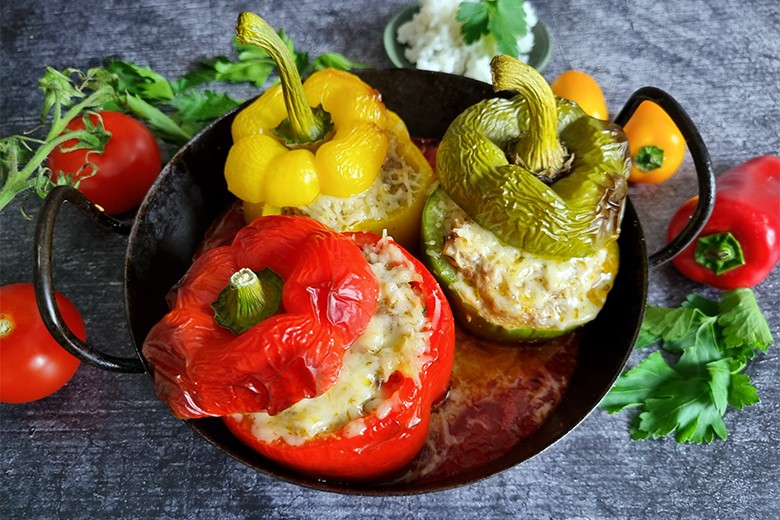 Gefüllte Paprika