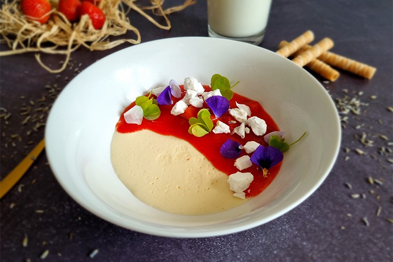 Lavendelparfait