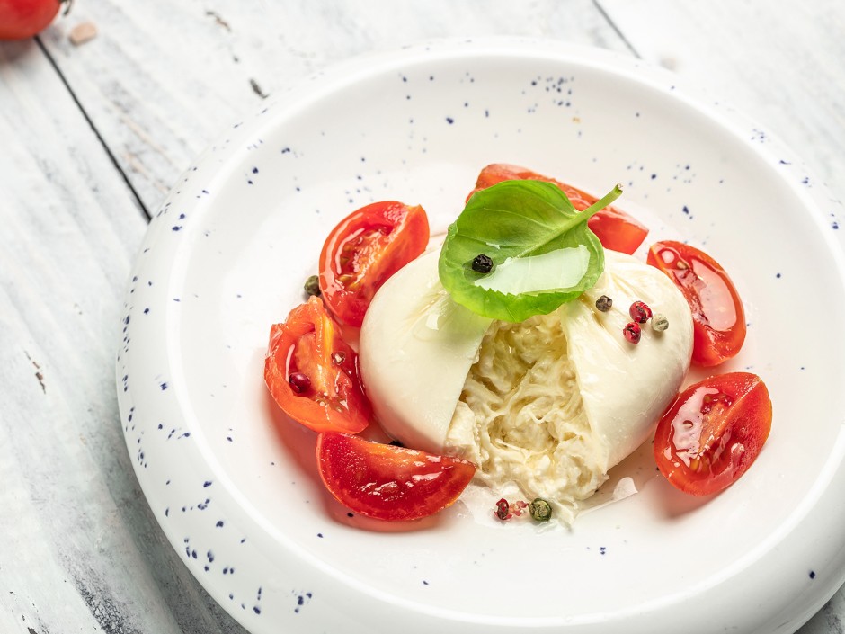 Burrata, Frischkäsespezialiät aus Apulien