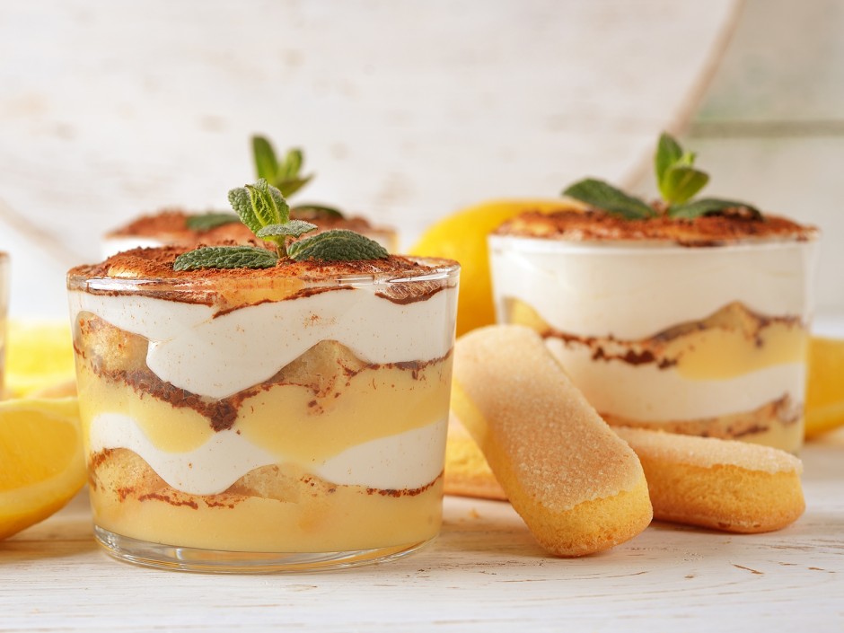 Zitronen-Tiramisu, die fruchtig frische Versuchung