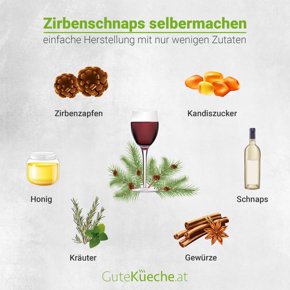 Zirbenschnaps selbermachen