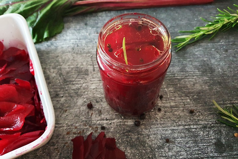 Roter Rüben Salat selbstgemacht