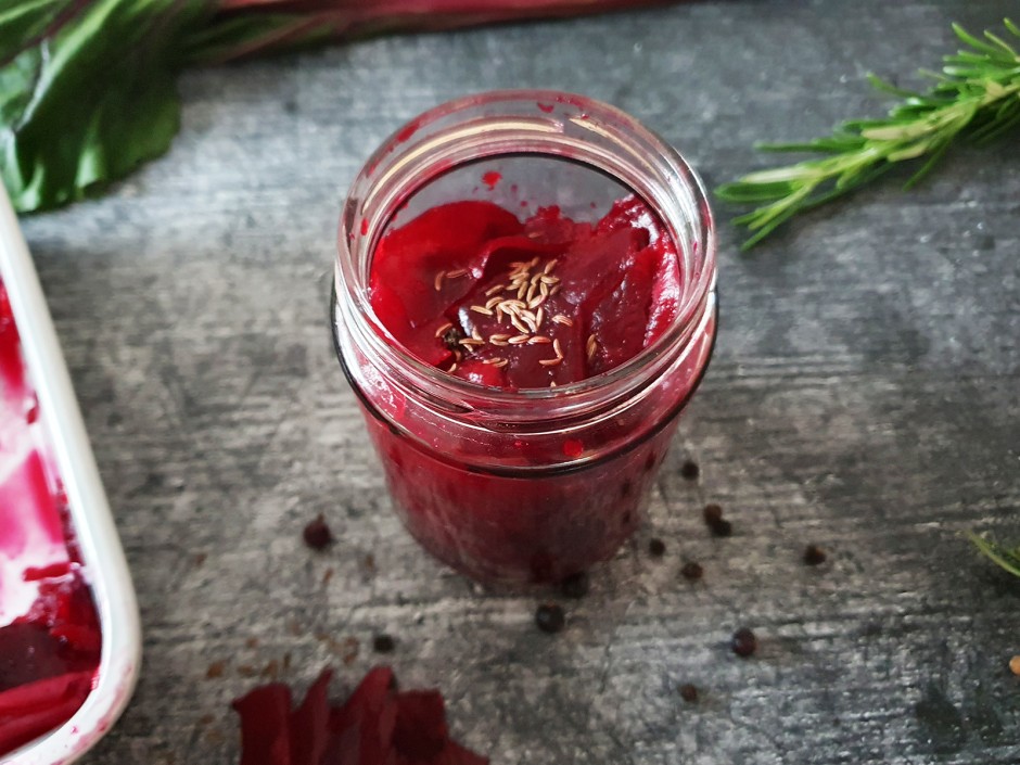 Roter Rüben Salat selbstgemacht