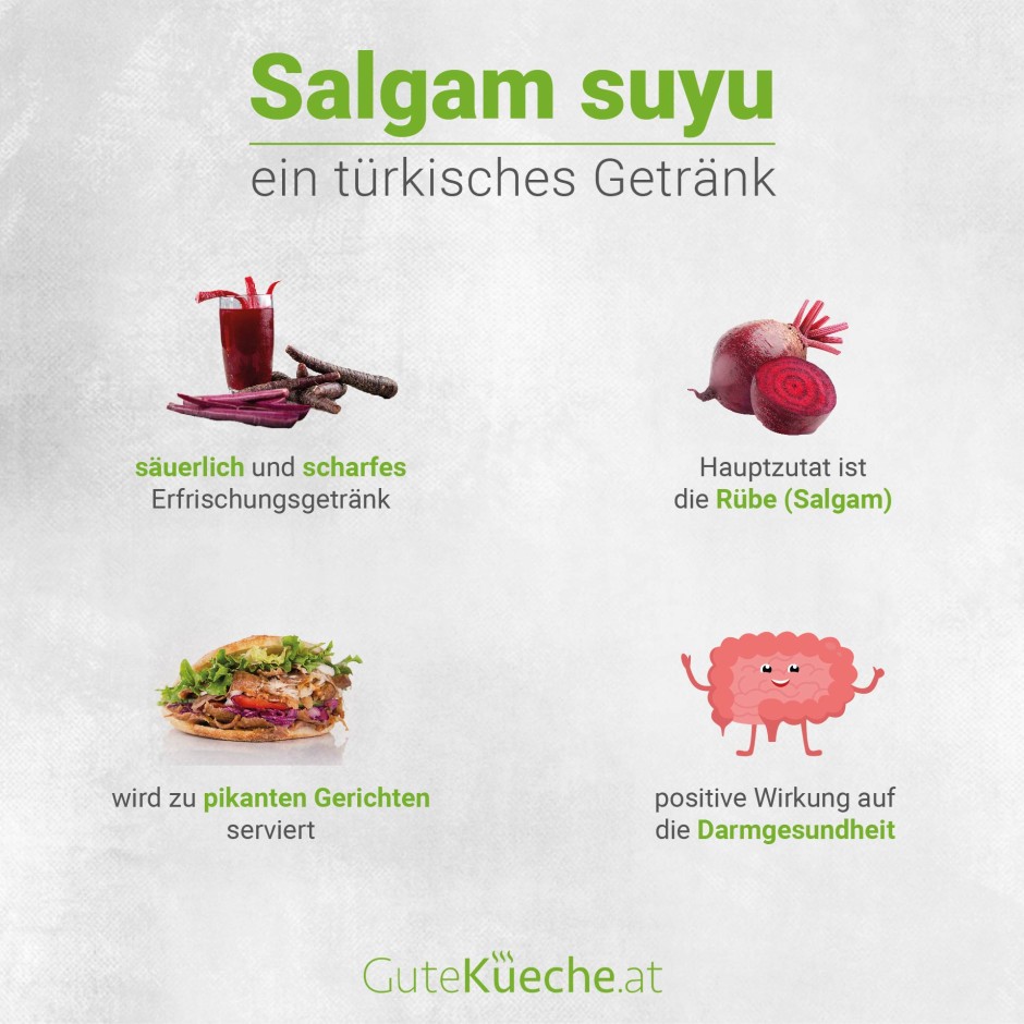 Salgam suyu, ein türkisches Erfrischungsgetränk mit Rüben