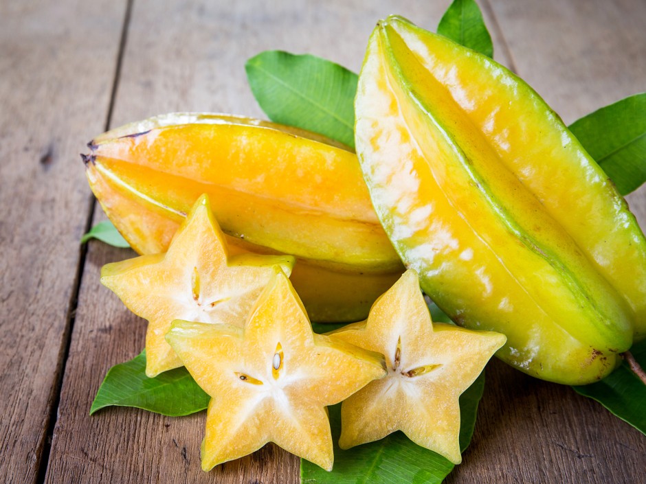 Wie isst man eine Sternfrucht (Karambole)?