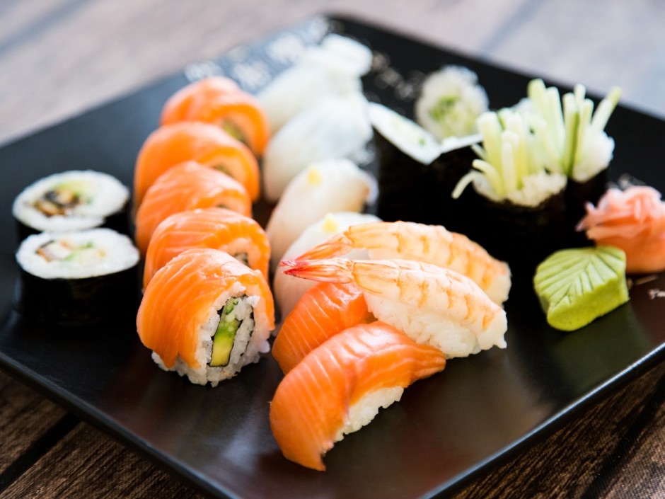 Arten von Sushi