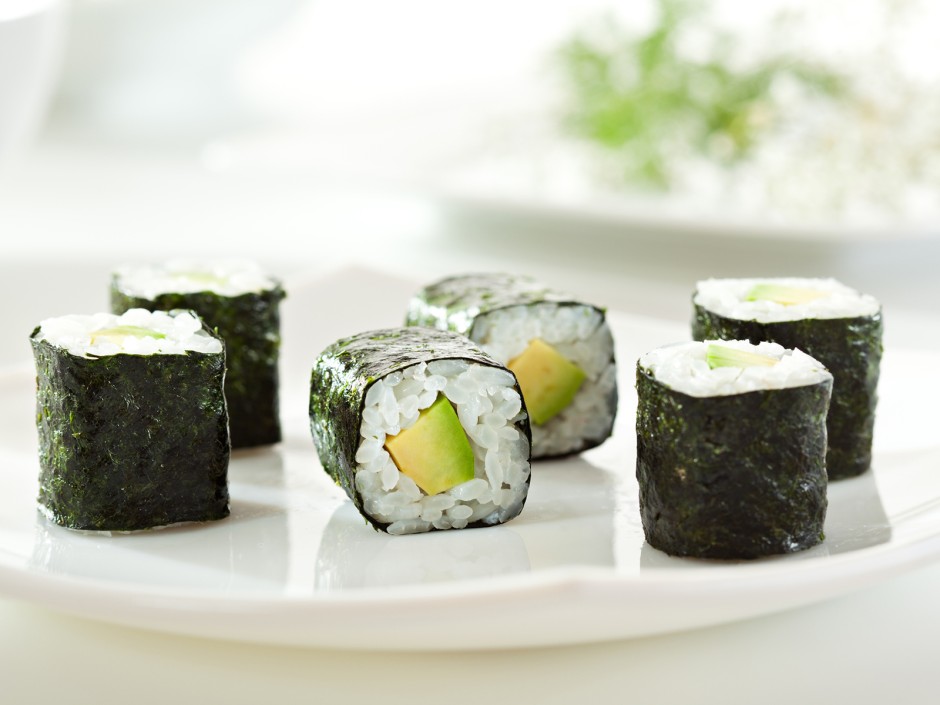 Arten von Sushi
