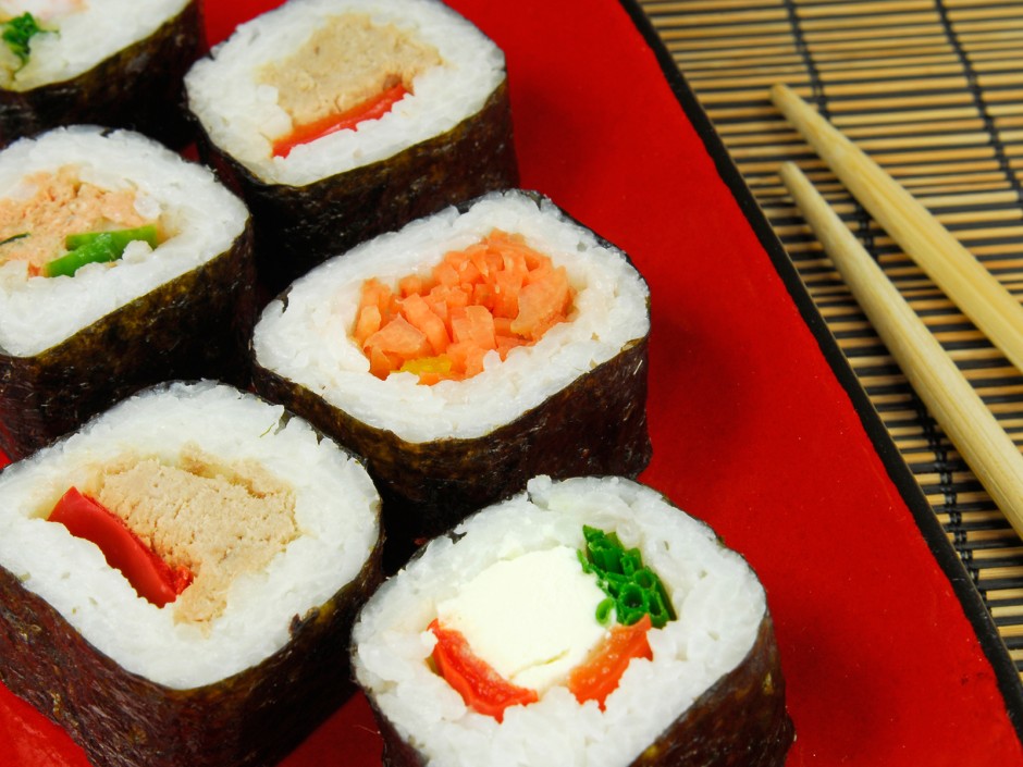 Arten von Sushi