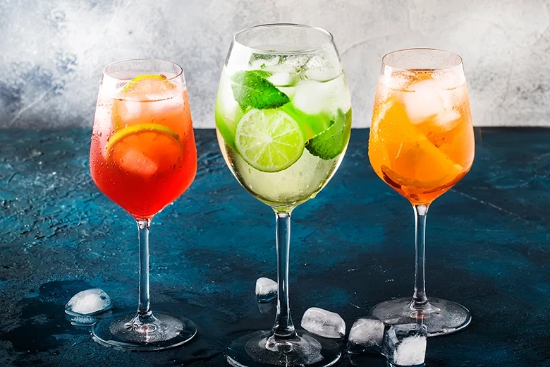 Weincocktails, die neuen Klassiker