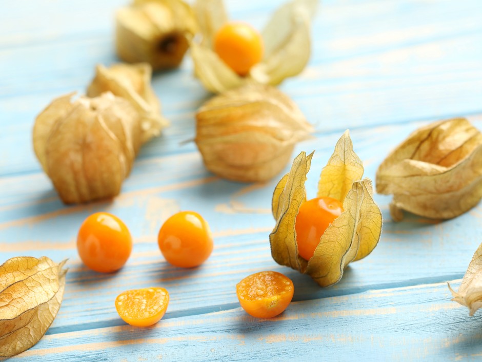Wie isst man eine Physalis?