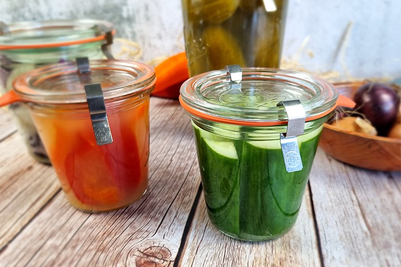Nassfermentation von Gemüse
