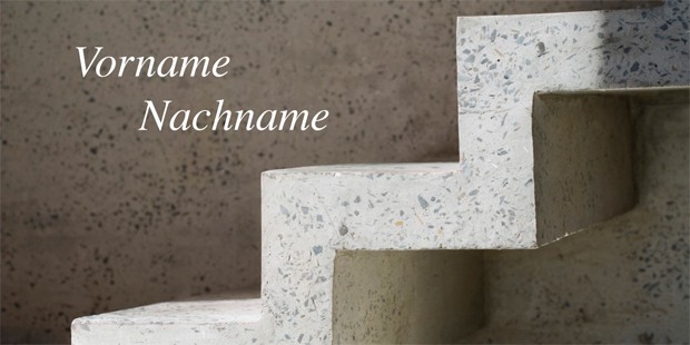 Tischkarten Konfirmation