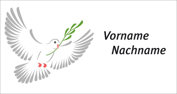 Tischkarten Firmung