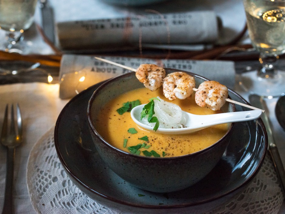 Exotische Karottensuppe