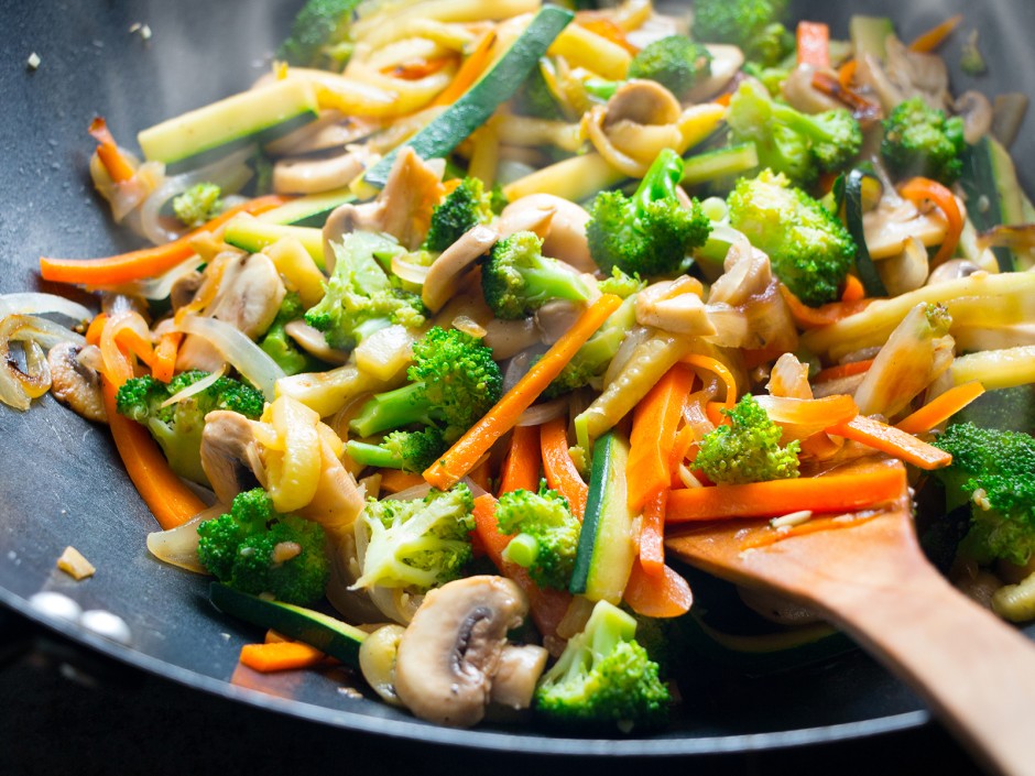 Gesunder Wok - Pfanne mit viel Tradition