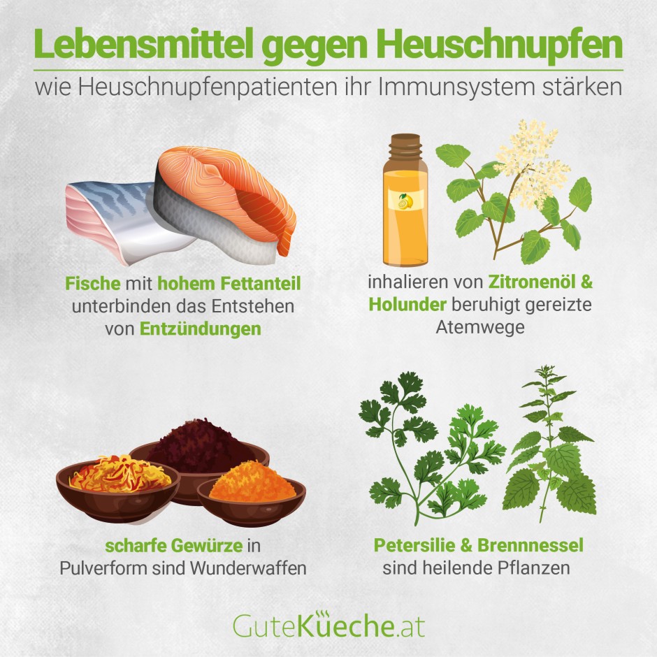 Lebensmittel gegen den Heuschnupfen