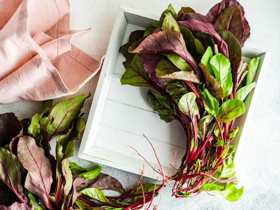 Zero Waste Kitchen - Rote Rüben Blätter