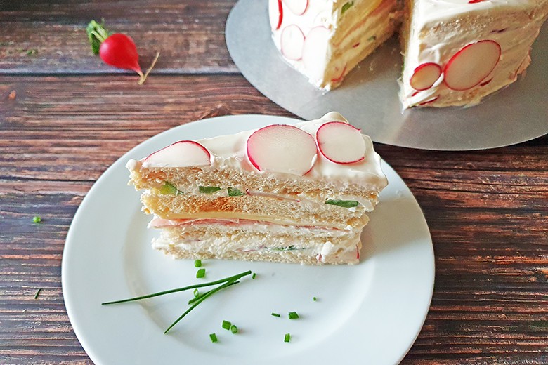 Einfache Sandwichtorte