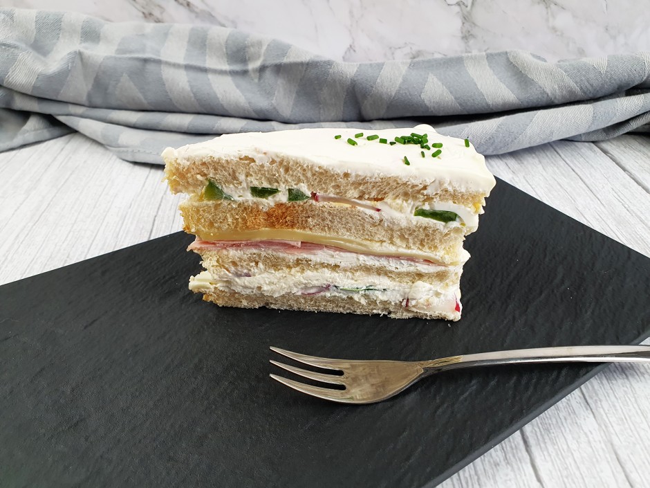 Sandwichtorte, für ein gelungenes Buffet