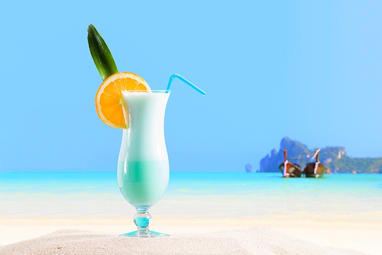 Swimmingpool Cocktail, eine Erfrischungsoase