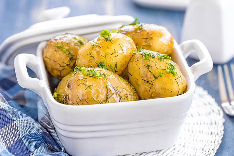 Zarte Butterkartoffeln