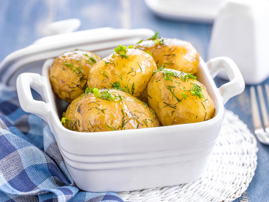 Zarte Butterkartoffeln