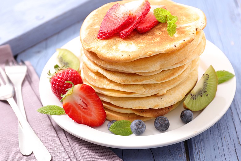 Flaumige Pancakes