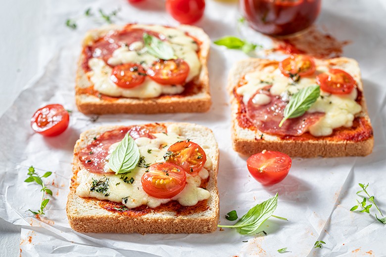 Pikanter Pizza-Toast