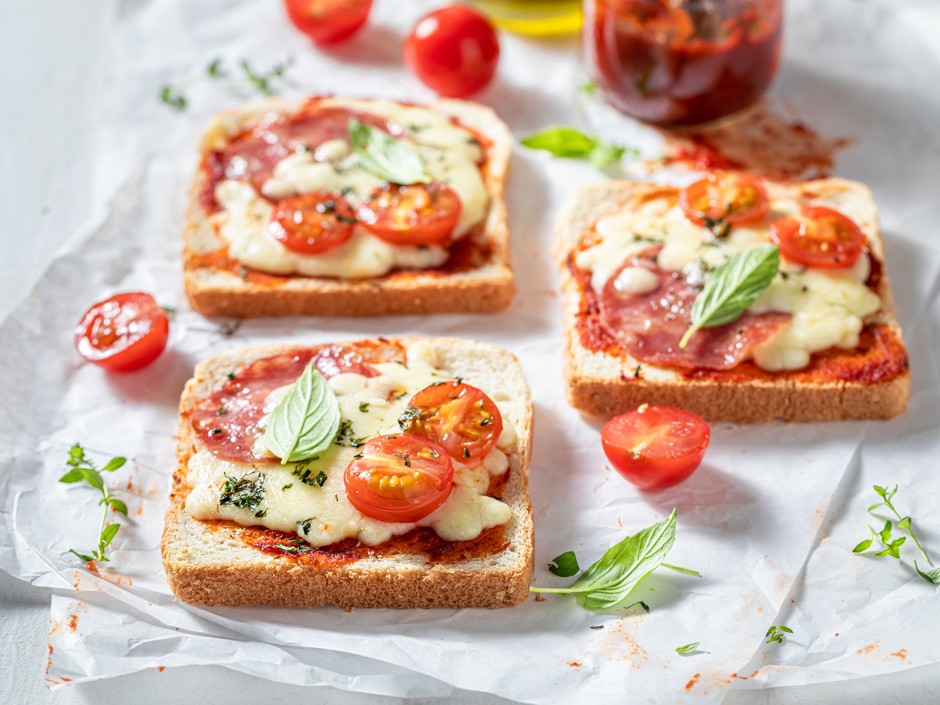 Pikanter Pizza-Toast
